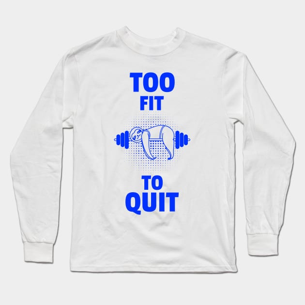 Funny gym workout motivation design Long Sleeve T-Shirt by MoodsFree